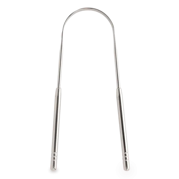 tongue scraper solid metal