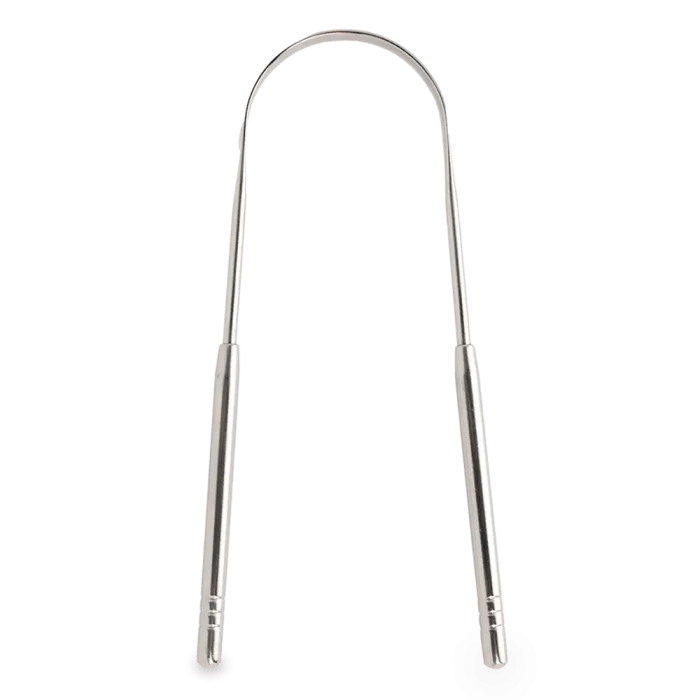 tongue scraper solid metal