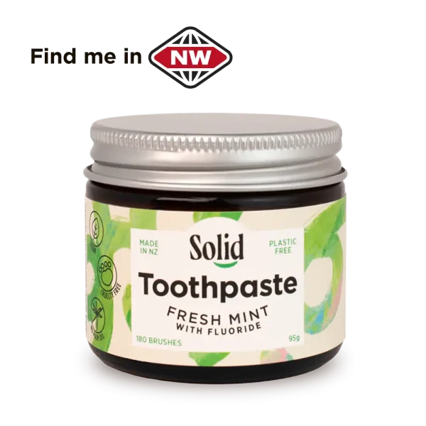 Fluoride Toothpaste in a Jar - Hīoi Hou (Fresh Mint) - Image 4
