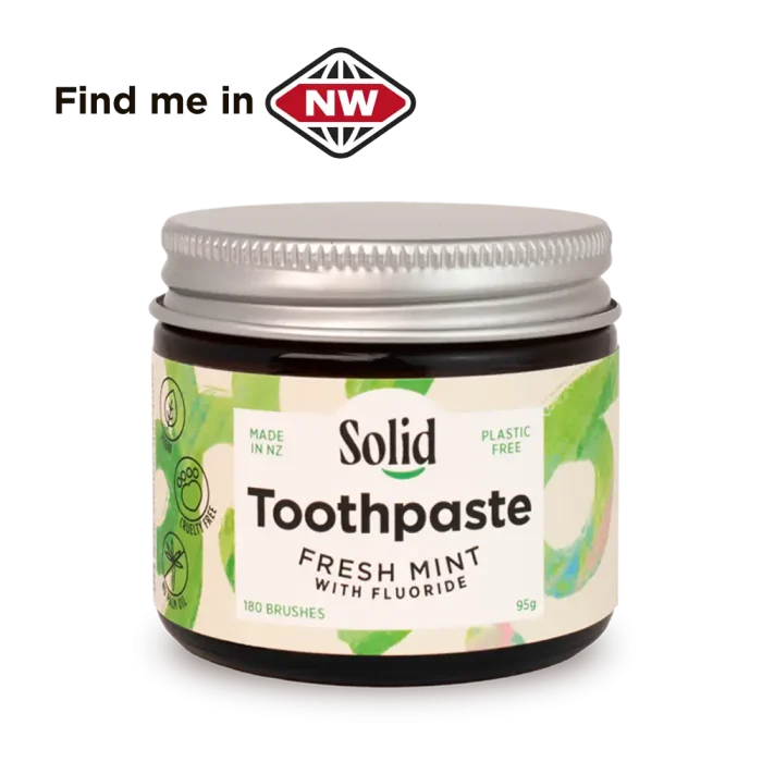 Fluoride Toothpaste in a Jar - Hīoi Hou (Fresh Mint) - Image 4