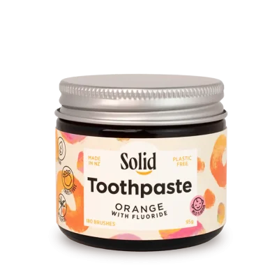 Orange Toothpaste + Fluoride
