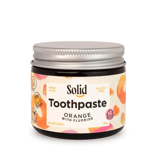 Orange Toothpaste + Fluoride