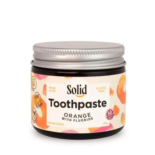 Orange Toothpaste + Fluoride