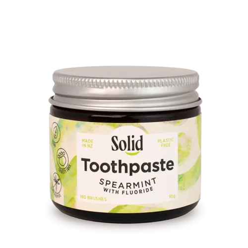 Spearmint Toothpaste With Fluoride