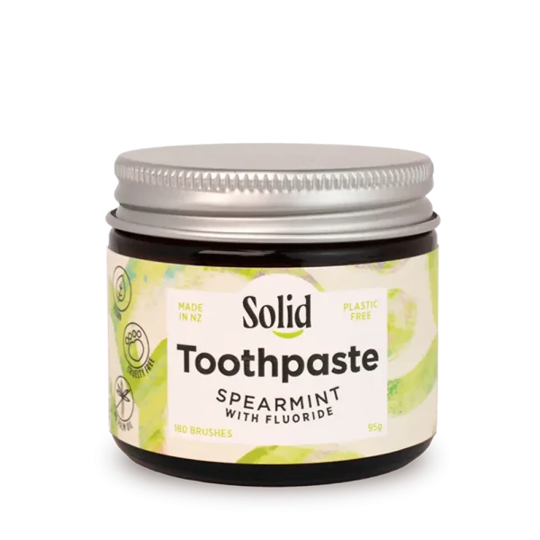 Spearmint Toothpaste With Fluoride
