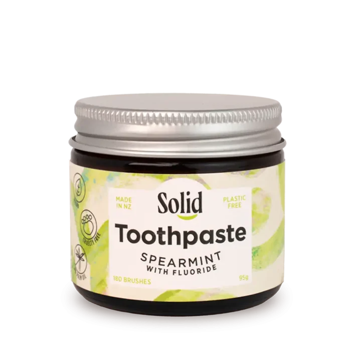 Spearmint Toothpaste With Fluoride