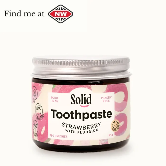 Strawberry (Rōpere) Toothpaste With Fluoride - Image 5
