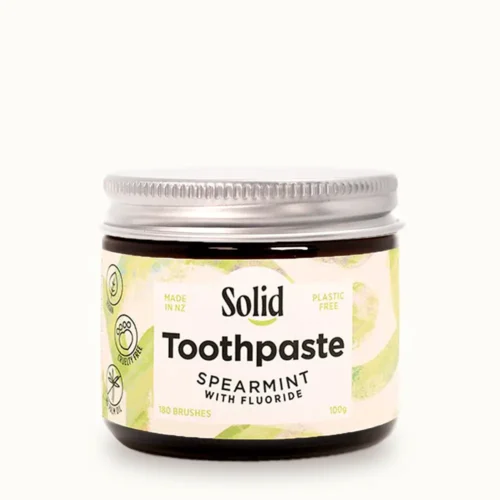 Spearmint Toothpaste With Fluoride