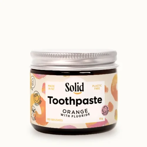 Orange Toothpaste + Fluoride