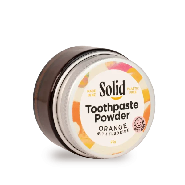 Orange Toothpaste Powder Mini