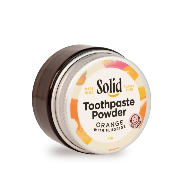 Orange Toothpaste Powder Mini