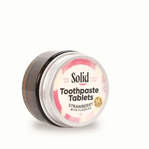 Strawberry Toothpaste Tablets Sample