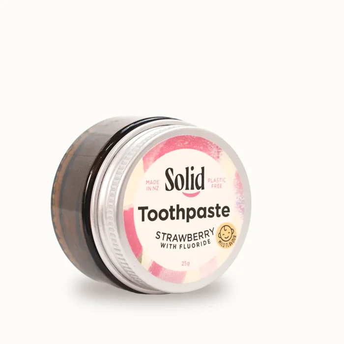 Strawberry Toothpaste Jar Sample
