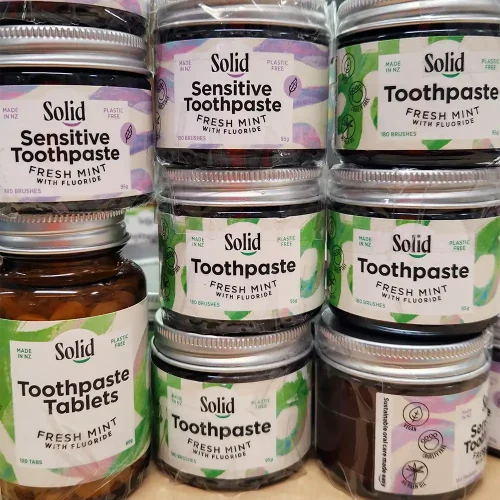 Plastic Wrapped(?!) Toothpaste Seconds Sale - Toothpaste Tablets Fresh Mint 120 Tabs