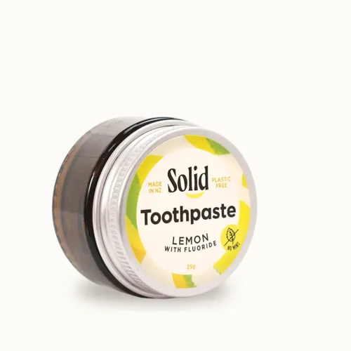 Lemon Toothpaste Jar Sample