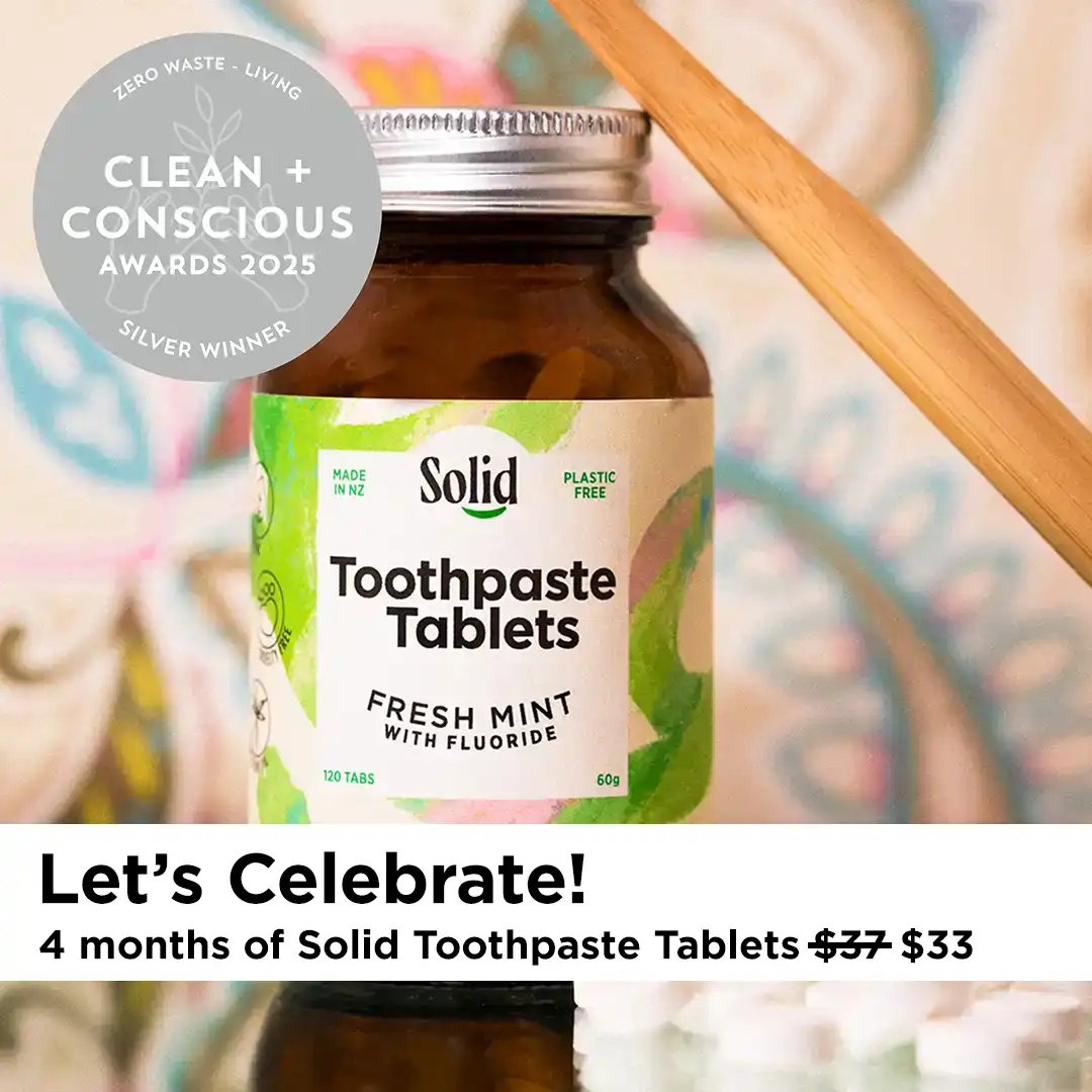 Solid – Solid Fresh Mint Toothpaste Tablets – nz