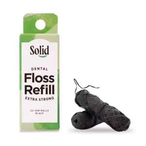 solid dental floss refill eco friendly refillable