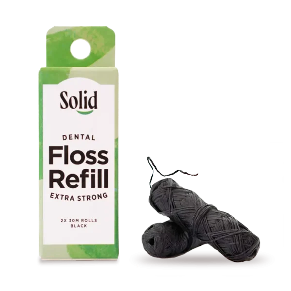 solid dental floss refill eco friendly refillable