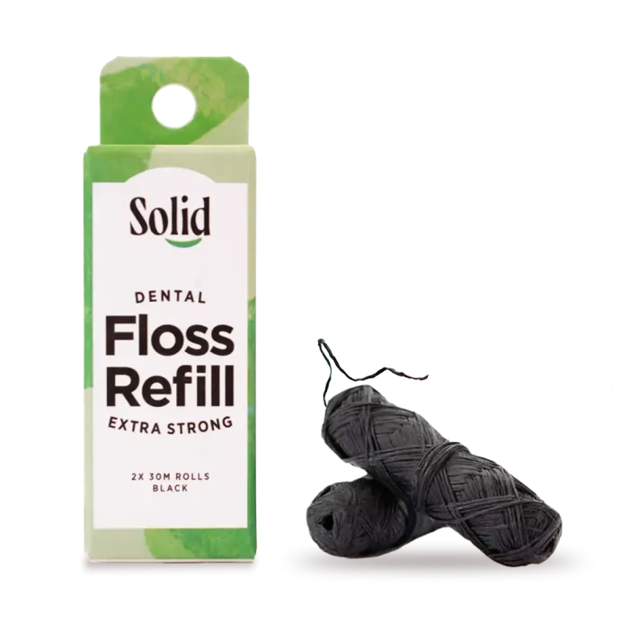 solid dental floss refill eco friendly refillable