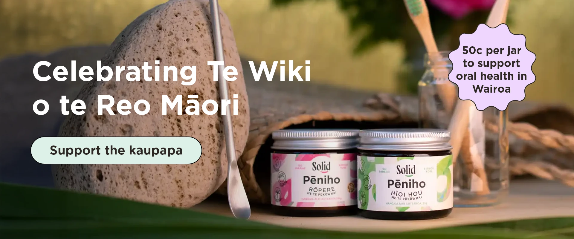 Sustainable & Plastic Free Toothpaste | Solid Te Wiki Banner